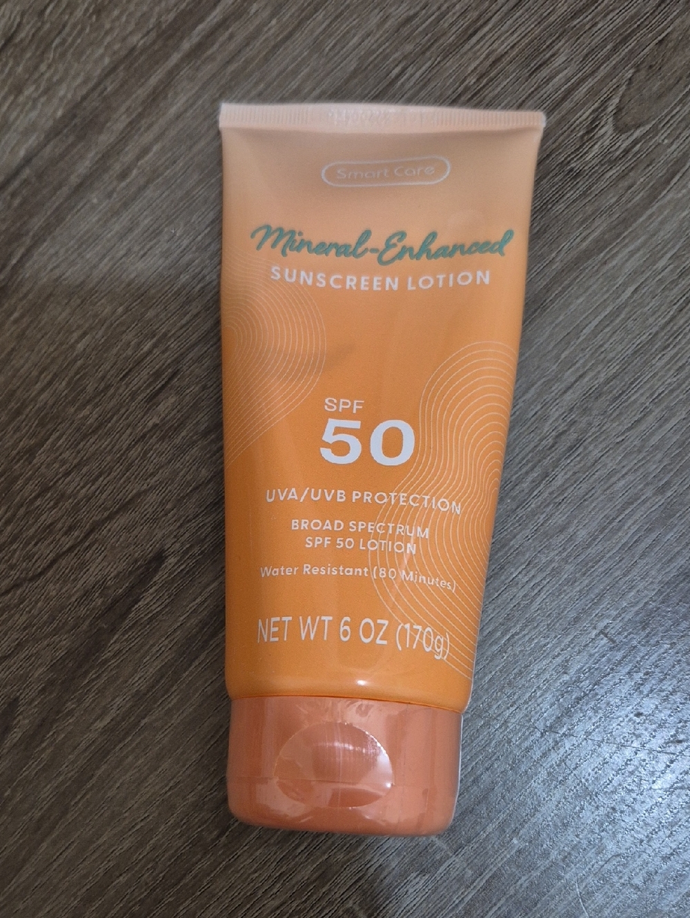 Mineral-Enhanced SPF 50 Sunscreen Lotion — Orange